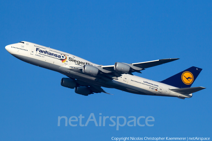Lufthansa Boeing 747-830 (D-ABYI) | Photo 100336