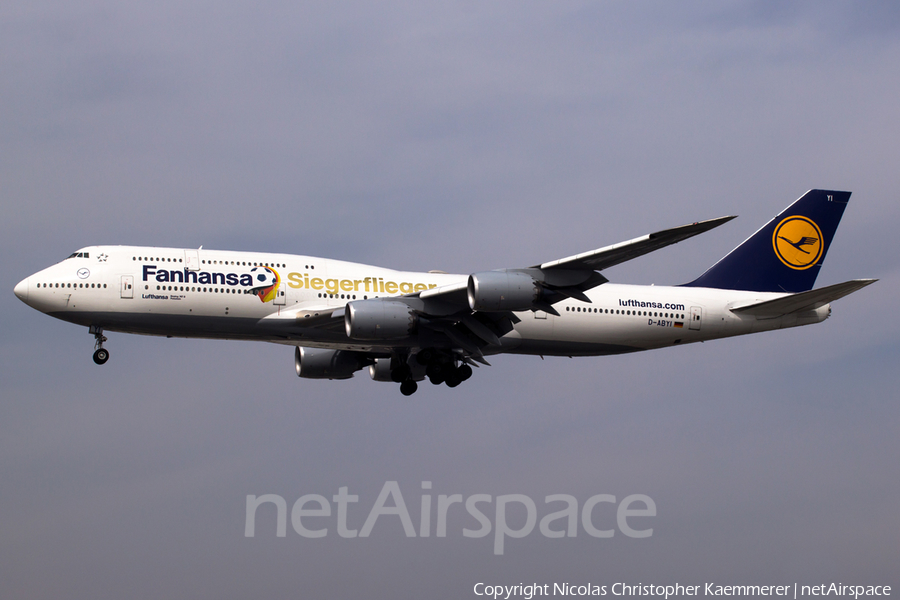 Lufthansa Boeing 747-830 (D-ABYI) | Photo 100416