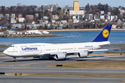 Lufthansa Boeing 747-830 (D-ABYJ) at  Boston - Logan International, United States