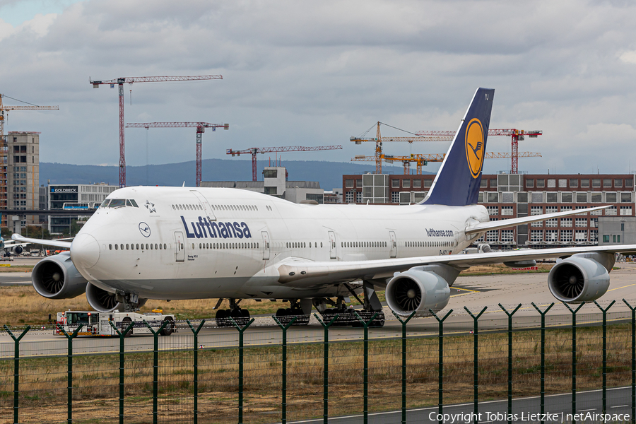 Lufthansa Boeing 747-830 (D-ABYJ) | Photo 400925