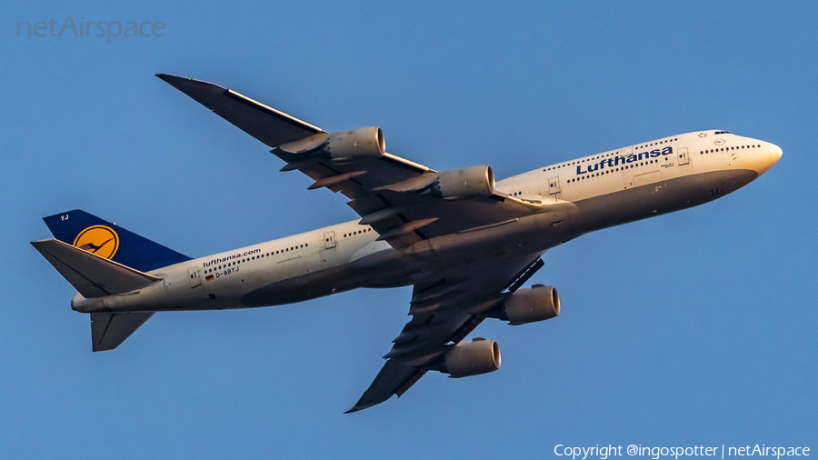 Lufthansa Boeing 747-830 (D-ABYJ) | Photo 503407