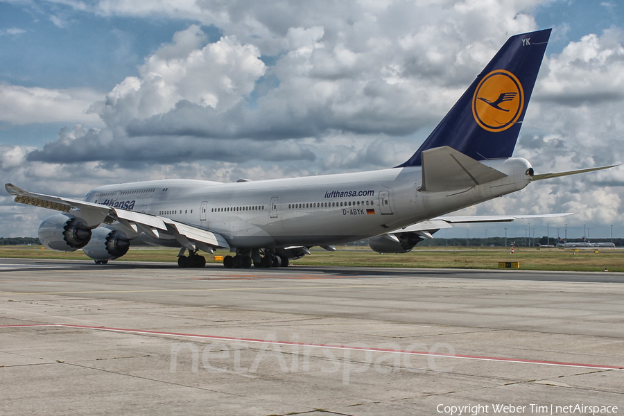 Lufthansa Boeing 747-830 (D-ABYK) | Photo 139618