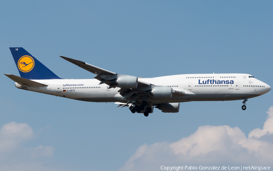 Lufthansa Boeing 747-830 (D-ABYK) | Photo 338815