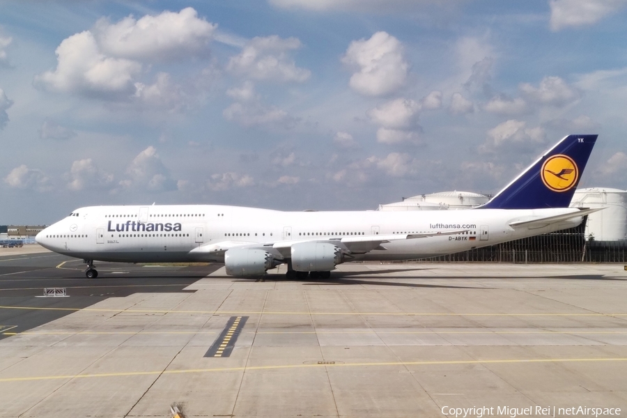 Lufthansa Boeing 747-830 (D-ABYK) | Photo 456026