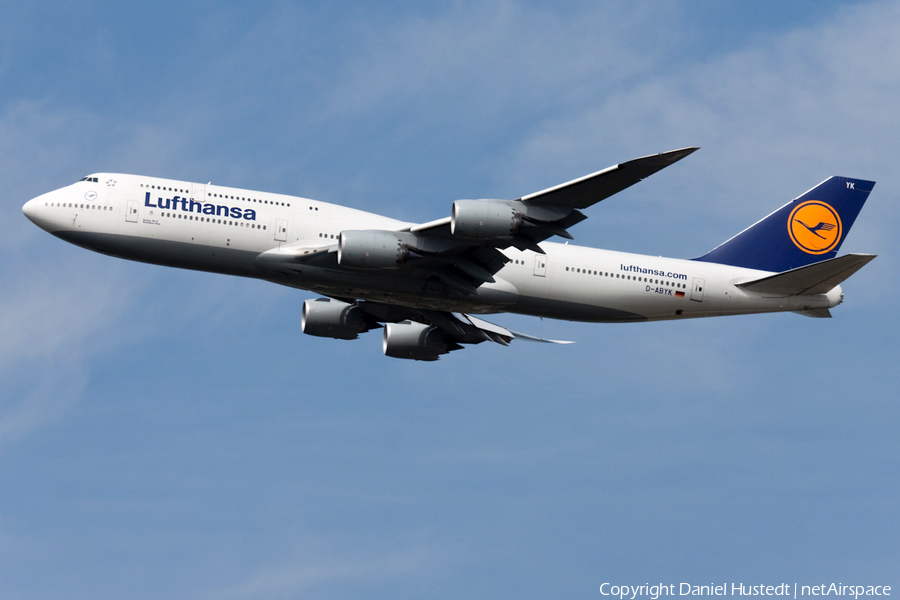 Lufthansa Boeing 747-830 (D-ABYK) | Photo 494235
