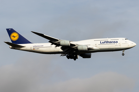 Lufthansa Boeing 747-830 (D-ABYK) at  Frankfurt am Main, Germany