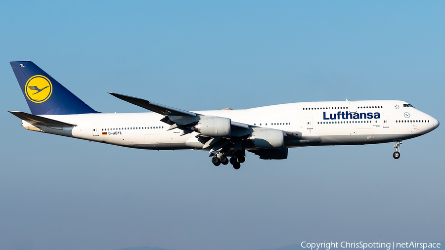 Lufthansa Boeing 747-830 (D-ABYL) | Photo 290156