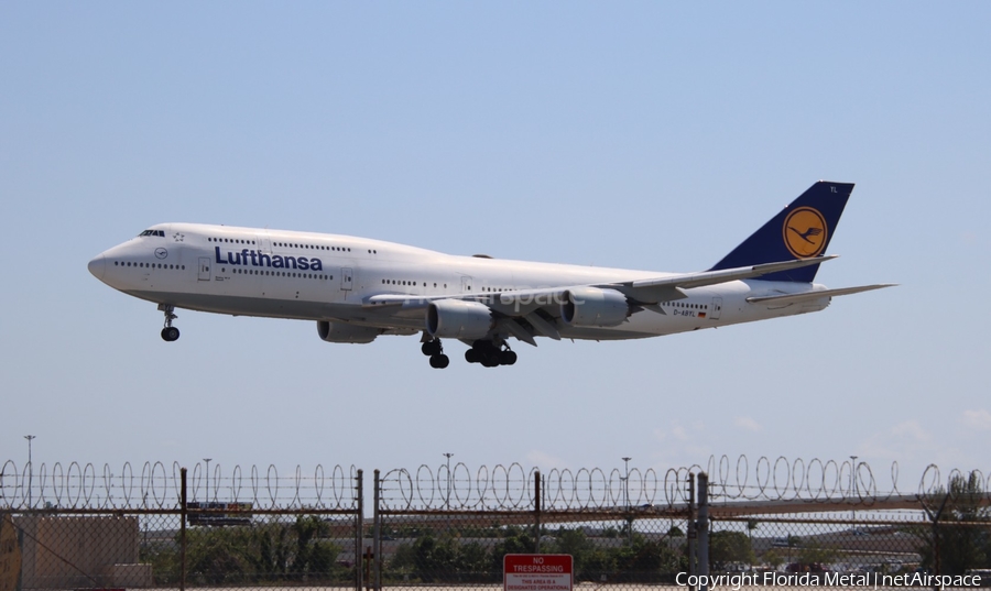 Lufthansa Boeing 747-830 (D-ABYL) | Photo 620985