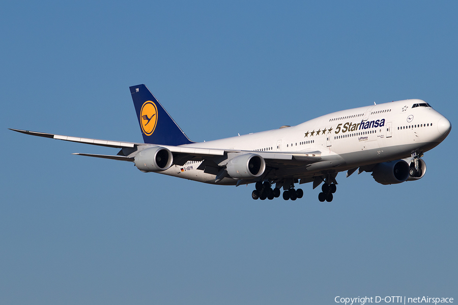 Lufthansa Boeing 747-830 (D-ABYM) | Photo 224187