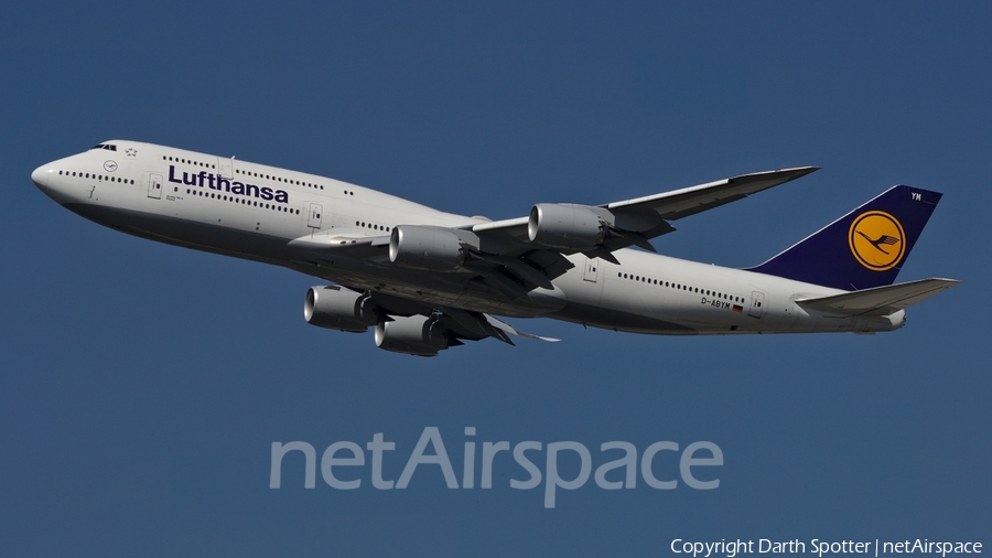 Lufthansa Boeing 747-830 (D-ABYM) | Photo 231110