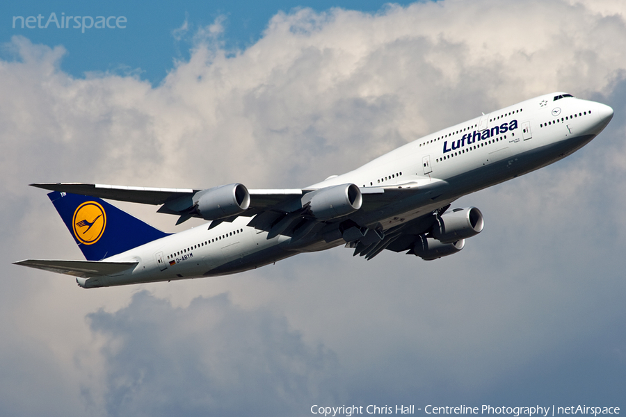 Lufthansa Boeing 747-830 (D-ABYM) | Photo 49232