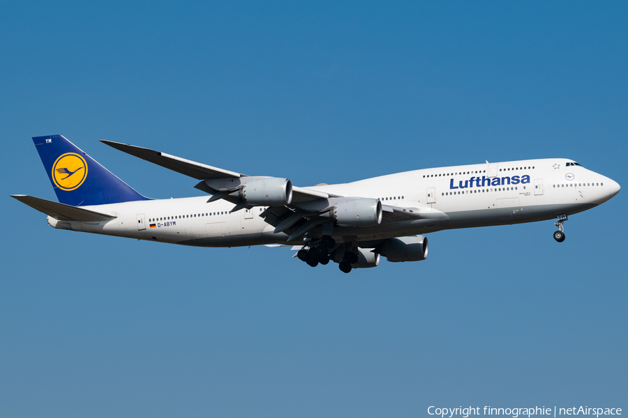 Lufthansa Boeing 747-830 (D-ABYM) | Photo 500276