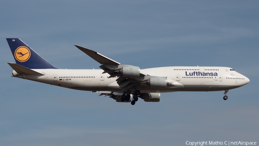 Lufthansa Boeing 747-830 (D-ABYM) | Photo 524522