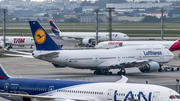 Lufthansa Boeing 747-830 (D-ABYM) at  Sao Paulo - Guarulhos - Andre Franco Montoro (Cumbica), Brazil