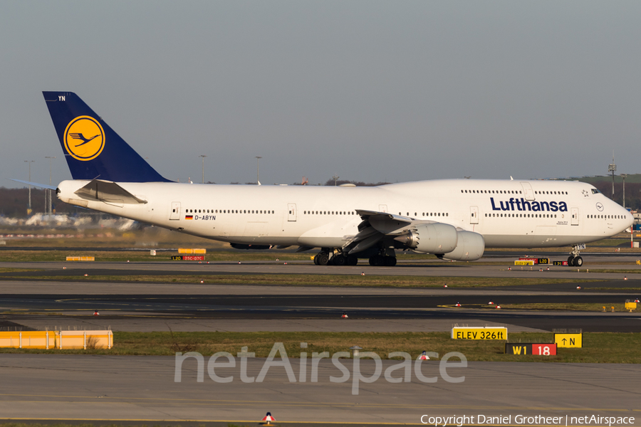 Lufthansa Boeing 747-830 (D-ABYN) | Photo 238287
