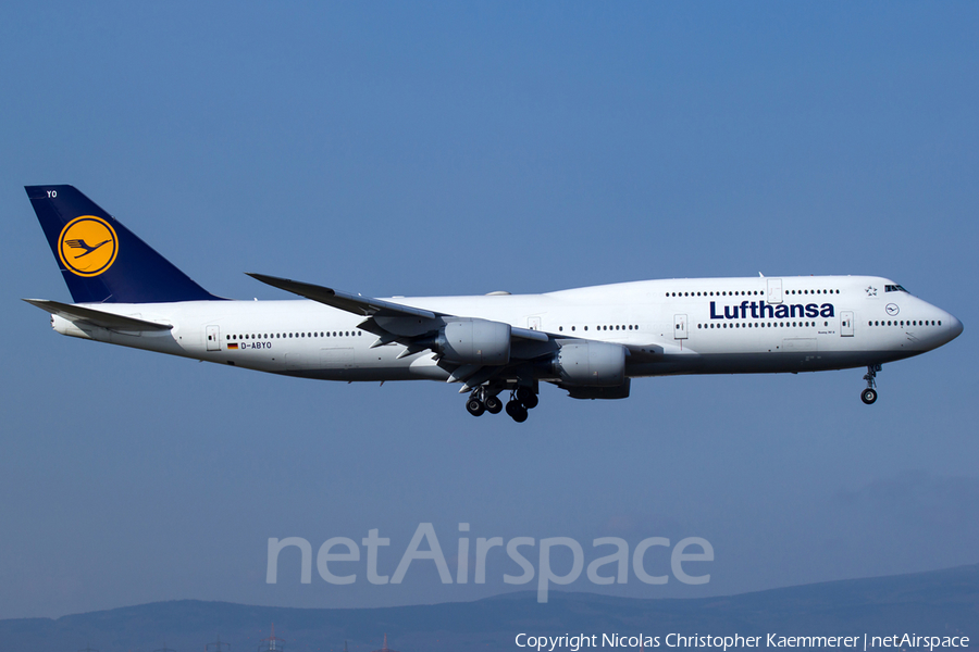 Lufthansa Boeing 747-830 (D-ABYO) | Photo 121881