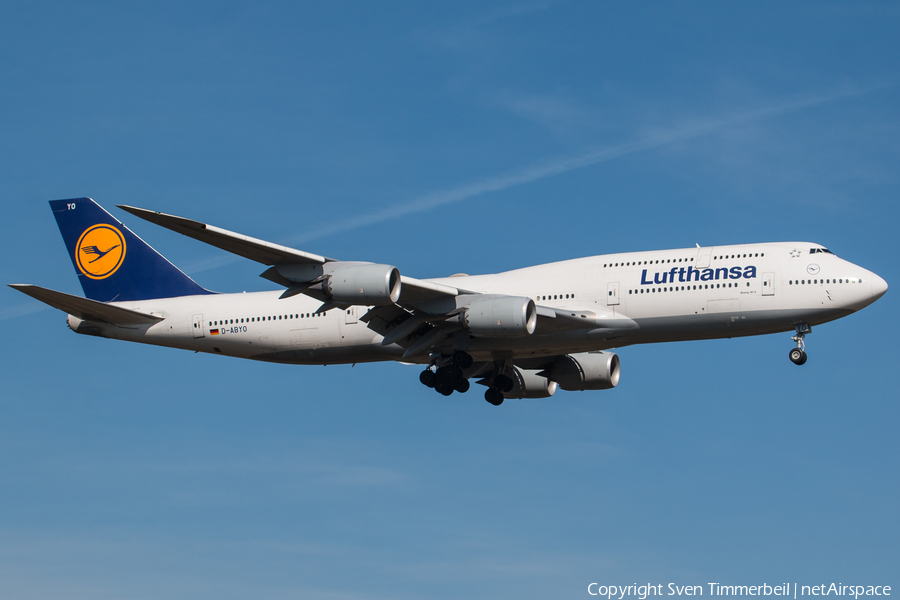 Lufthansa Boeing 747-830 (D-ABYO) | Photo 236909