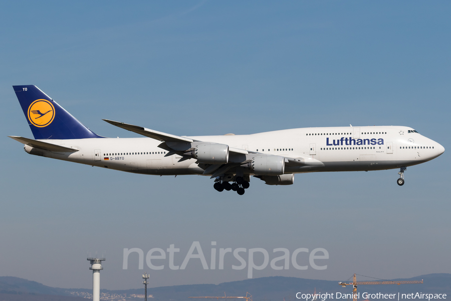 Lufthansa Boeing 747-830 (D-ABYO) | Photo 238241