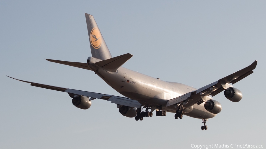 Lufthansa Boeing 747-830 (D-ABYO) | Photo 524479