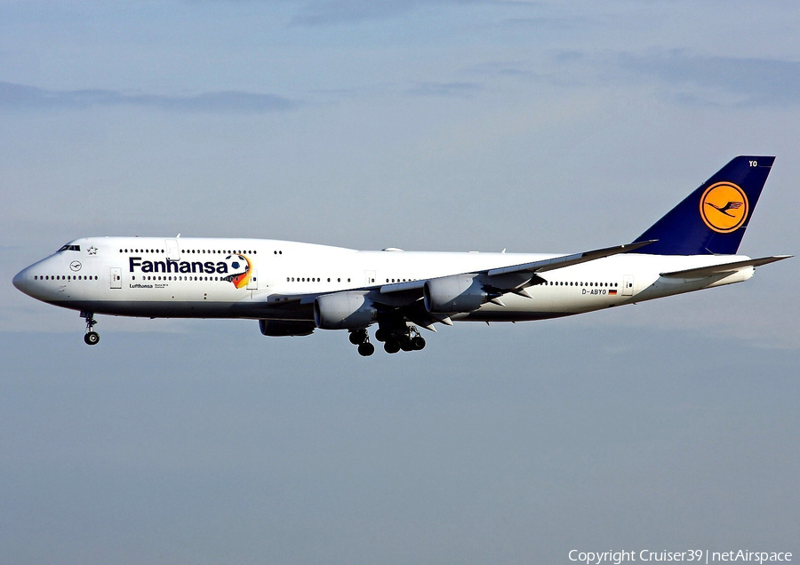 Lufthansa Boeing 747-830 (D-ABYO) | Photo 77162