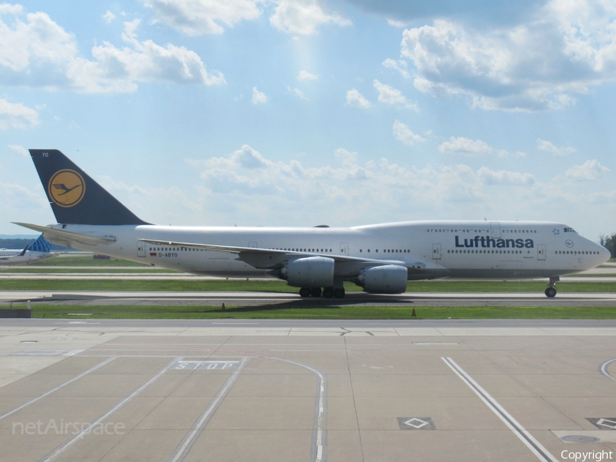 Lufthansa Boeing 747-830 (D-ABYO) | Photo 514589
