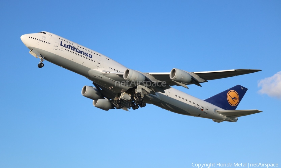 Lufthansa Boeing 747-830 (D-ABYO) | Photo 482766