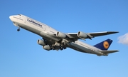 Lufthansa Boeing 747-830 (D-ABYO) at  Miami - International, United States