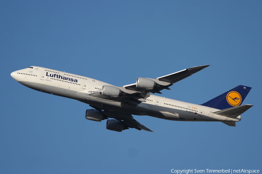 Lufthansa Boeing 747-830 (D-ABYP) | Photo 103157