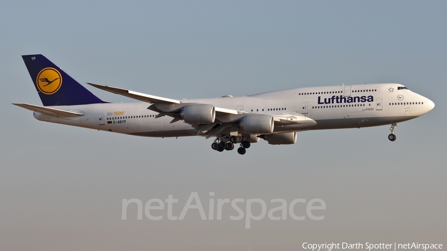 Lufthansa Boeing 747-830 (D-ABYP) | Photo 231112