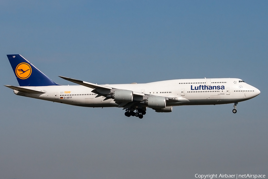 Lufthansa Boeing 747-830 (D-ABYP) | Photo 237689