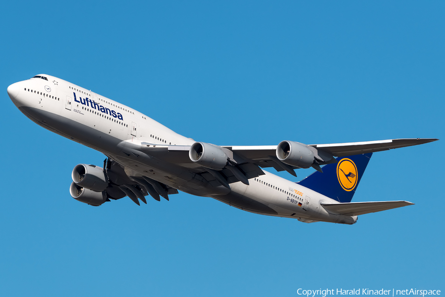 Lufthansa Boeing 747-830 (D-ABYP) | Photo 298974