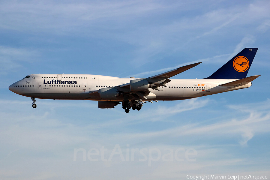 Lufthansa Boeing 747-830 (D-ABYP) | Photo 557463