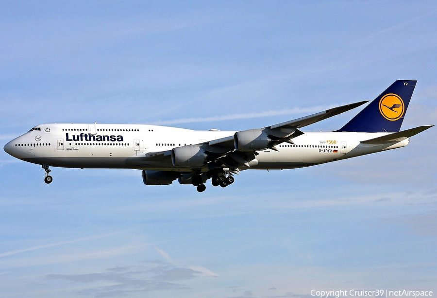 Lufthansa Boeing 747-830 (D-ABYP) | Photo 77163