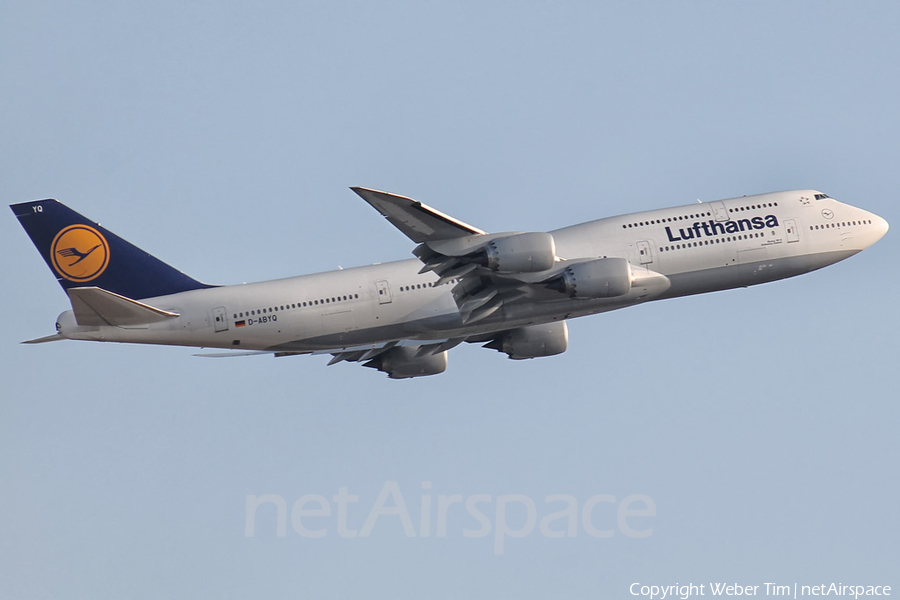 Lufthansa Boeing 747-830 (D-ABYQ) | Photo 140886