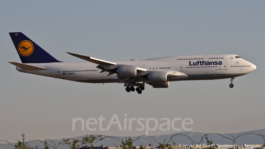 Lufthansa Boeing 747-830 (D-ABYQ) | Photo 231113