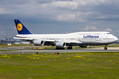 Lufthansa Boeing 747-830 (D-ABYQ) at  Frankfurt am Main, Germany
