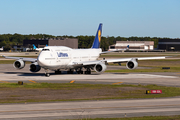 Lufthansa Boeing 747-830 (D-ABYQ) at  Houston - George Bush Intercontinental, United States