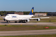 Lufthansa Boeing 747-830 (D-ABYQ) at  Houston - George Bush Intercontinental, United States