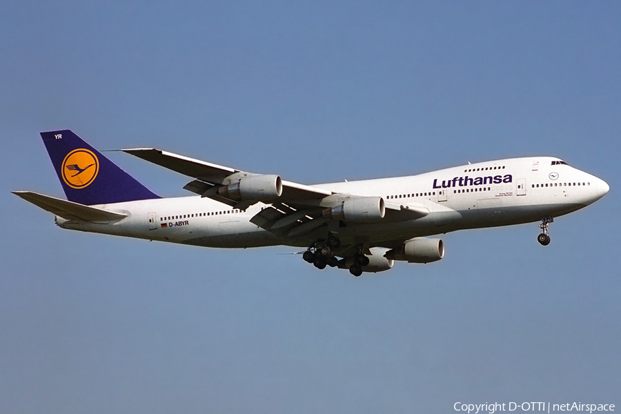 Lufthansa Boeing 747-230B(M) (D-ABYR) | Photo 262994
