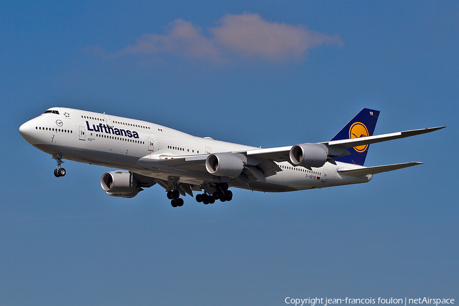 Lufthansa Boeing 747-830 (D-ABYR) | Photo 90755