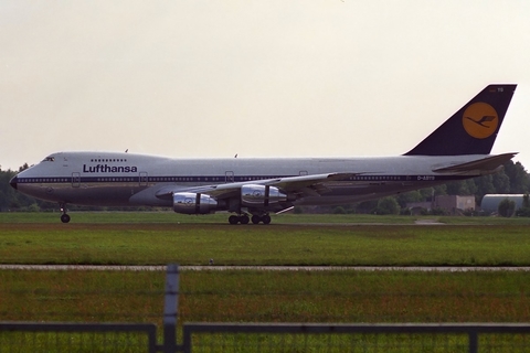 Lufthansa Boeing 747-230B(M) (D-ABYS) at  Hamburg - Fuhlsbuettel (Helmut Schmidt), Germany