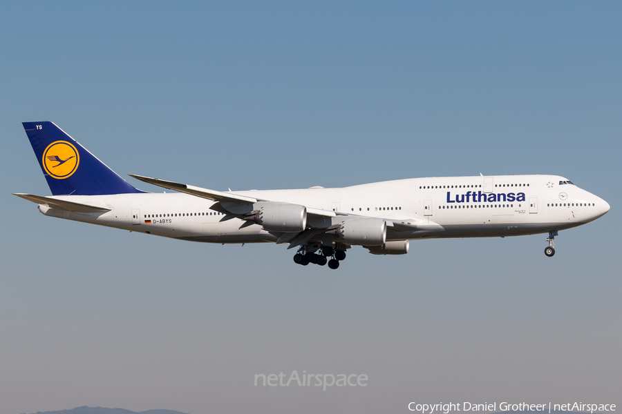 Lufthansa Boeing 747-830 (D-ABYS) | Photo 121753