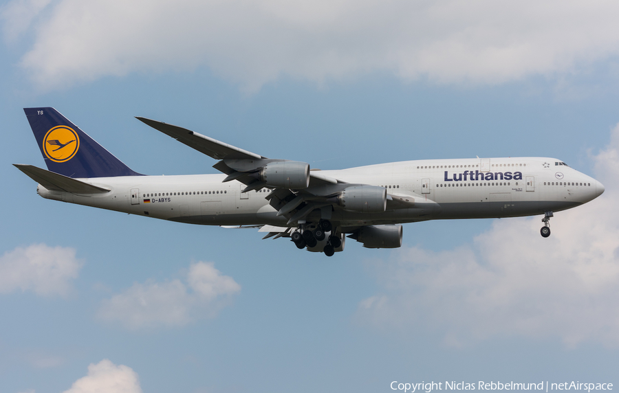Lufthansa Boeing 747-830 (D-ABYS) | Photo 243266