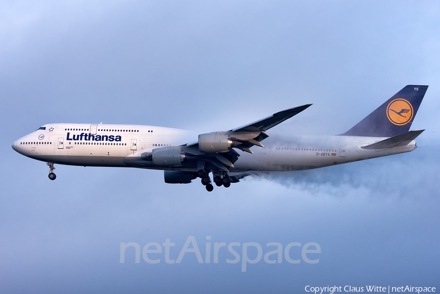 Lufthansa Boeing 747-830 (D-ABYS) | Photo 373171