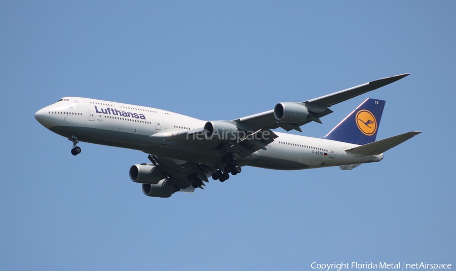 Lufthansa Boeing 747-830 (D-ABYS) | Photo 349285