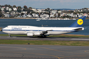 Lufthansa Boeing 747-830 (D-ABYT) at  Boston - Logan International, United States