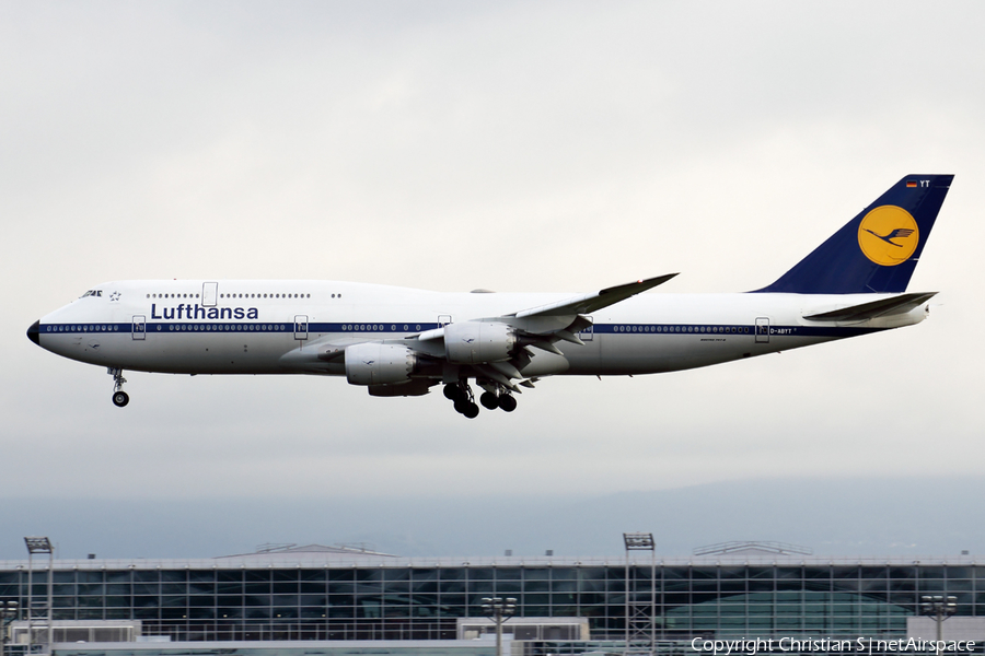 Lufthansa Boeing 747-830 (D-ABYT) | Photo 169529