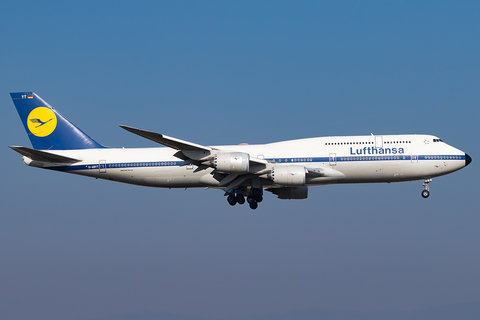 Lufthansa Boeing 747-830 (D-ABYT) at  Frankfurt am Main, Germany