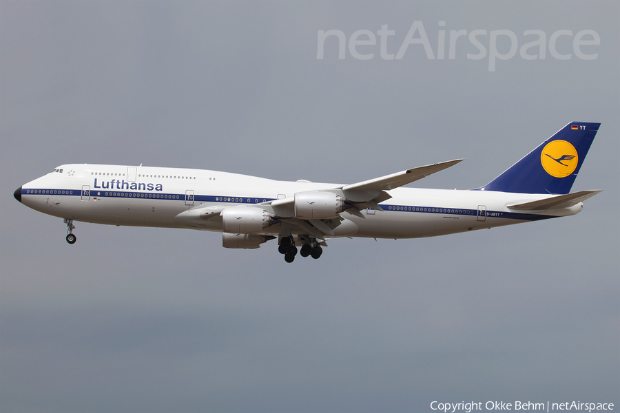 Lufthansa Boeing 747-830 (D-ABYT) | Photo 81001