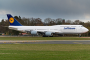 Lufthansa Boeing 747-830 (D-ABYU) at  Hamburg - Fuhlsbuettel (Helmut Schmidt), Germany